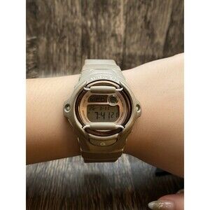CASIO BG169G Baby-G Metallic Gold Women's G-shock Watch. New Battery Clean&Fresh